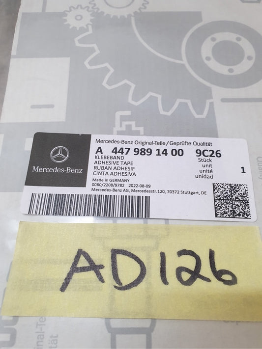 Original New Mercedes-Benz V-Class W447 2022 Left Front Sliding Door Blackout Foil