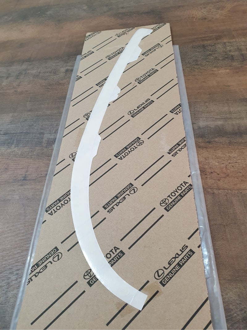 Original New Toyota Hilux Left Rear Door Anti-Chipping Stone Decal Protective Foil