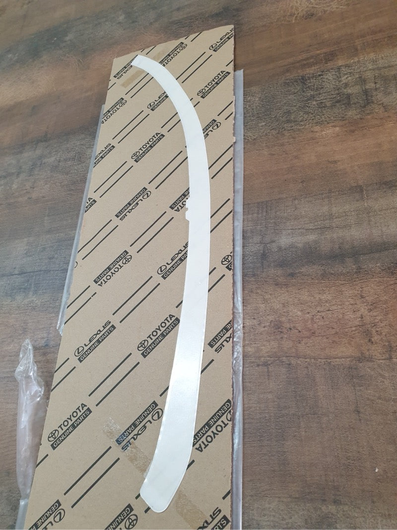 Original New Toyota Hilux Left Rear Door Anti-Chipping Stone Decal Protective Foil