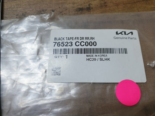 Original New Kia Sonet 2022 Right Front Door Blackout Foil