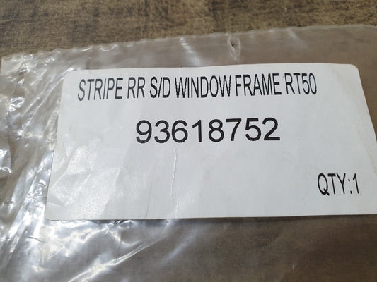 Original New Isuzu D-Max RT50 Right Rear Door Blackout Foil