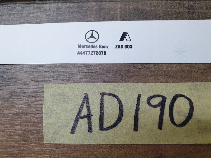 Original New Mercedes-Benz V-Class W447 Left Front Door Blackout Foil