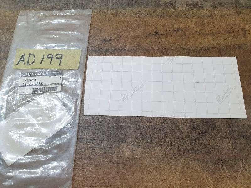 Original New Nissan '1.5 dCi' Sticker