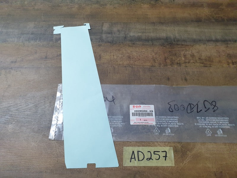 Original New Suzuki Swift Dzire Left Rear Door Blackout Foil