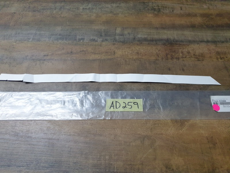 Original New Kia Sonet Right Rear Door Upper Window Frame Blackout Foil