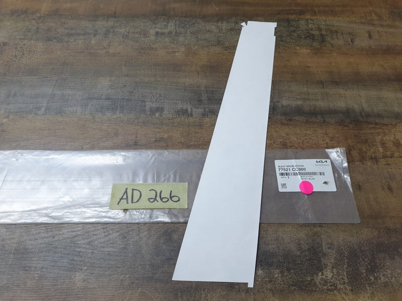Original New Kia Sonet Right Rear Door Front Blackout Foil