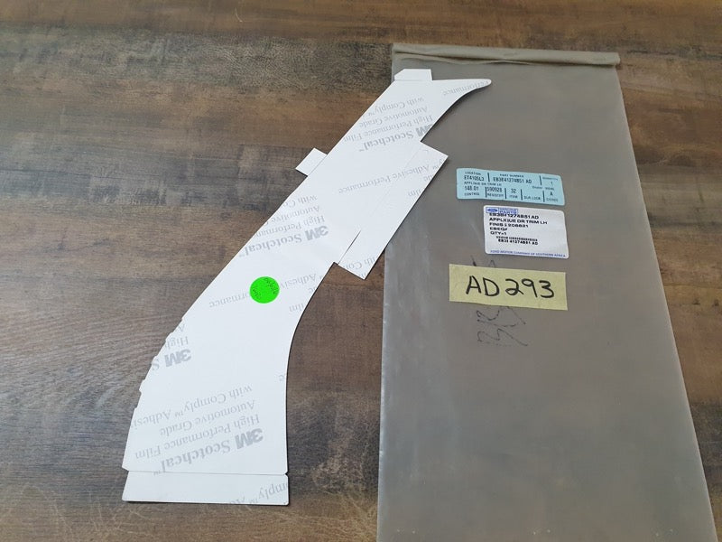Original New Ford Everest Left Rear Door Rear Blackout Foil
