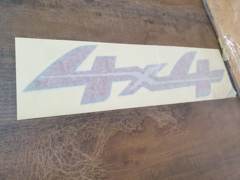 Original New Isuzu D-Max Left Body '4x4' Sticker