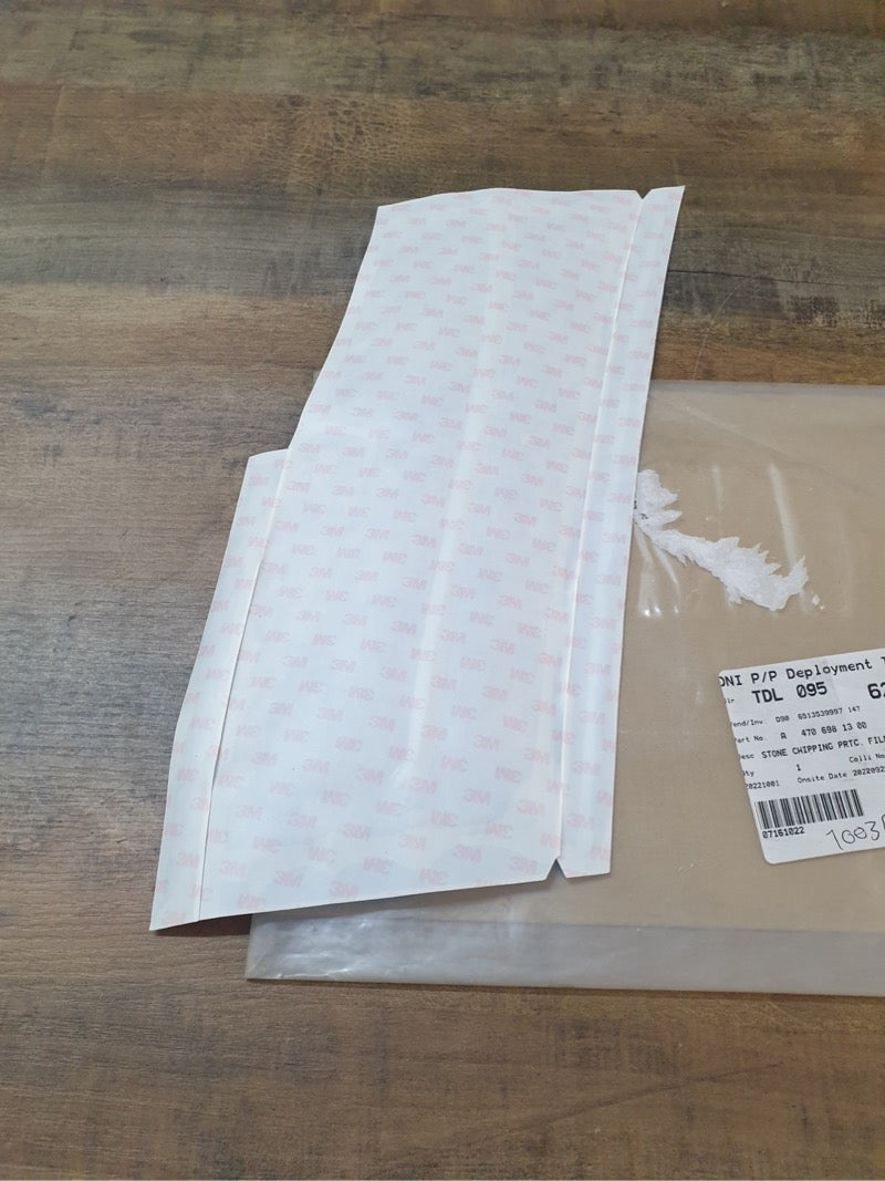 Original New Mercedes-Benz X-Class W470 Right Load Body Anti-Chipping Stone Decal Protective Foil