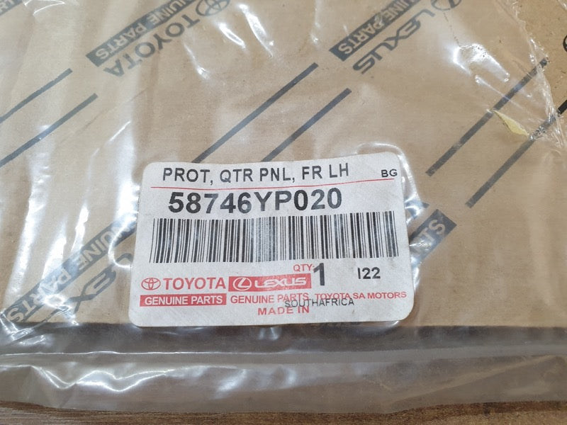 Original New Toyota Hilux Left Rear Load Body Anti-Chipping Stone Decal Protective Foil