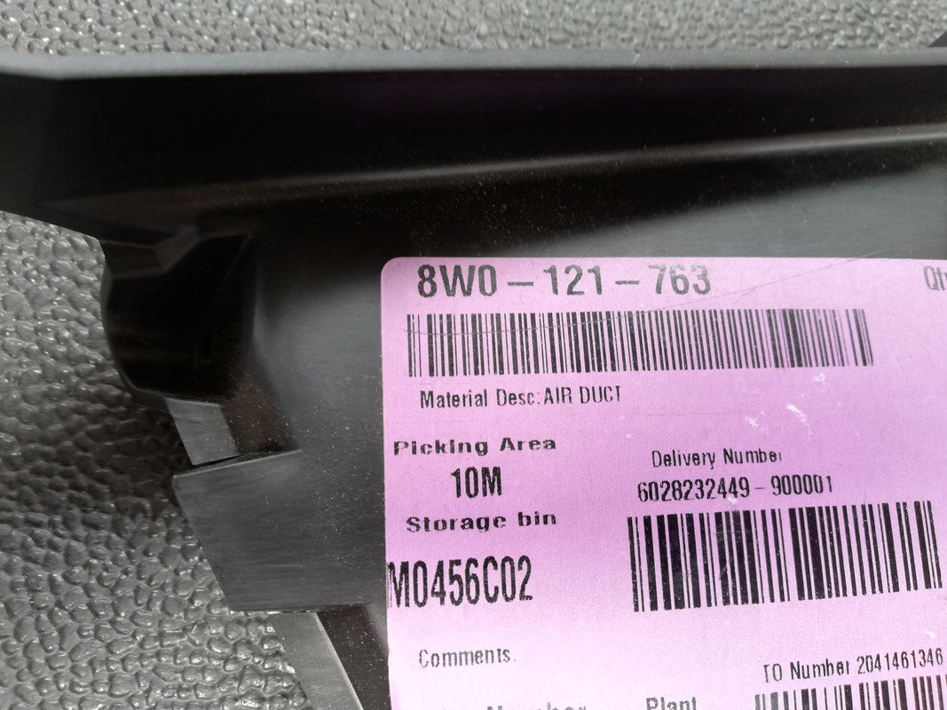 Audi A4 1.4T FSI 2018 Left Front Bumper Inner Wind Deflector
