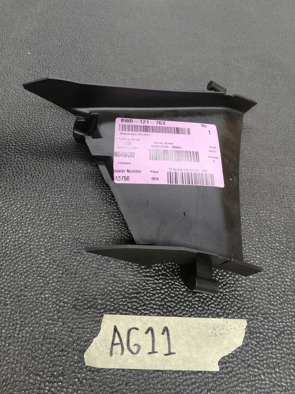 Audi A4 1.4T FSI 2018 Left Front Bumper Inner Wind Deflector