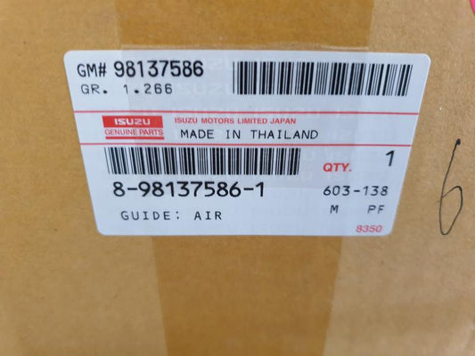 Original New Isuzu D-Max Right Radiator Bracket