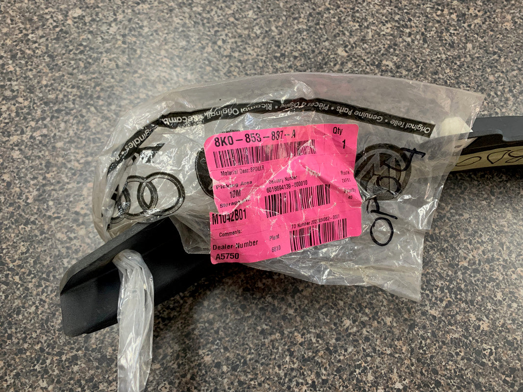 Audi A4 2013, Spoiler Front Wheel Side Shield