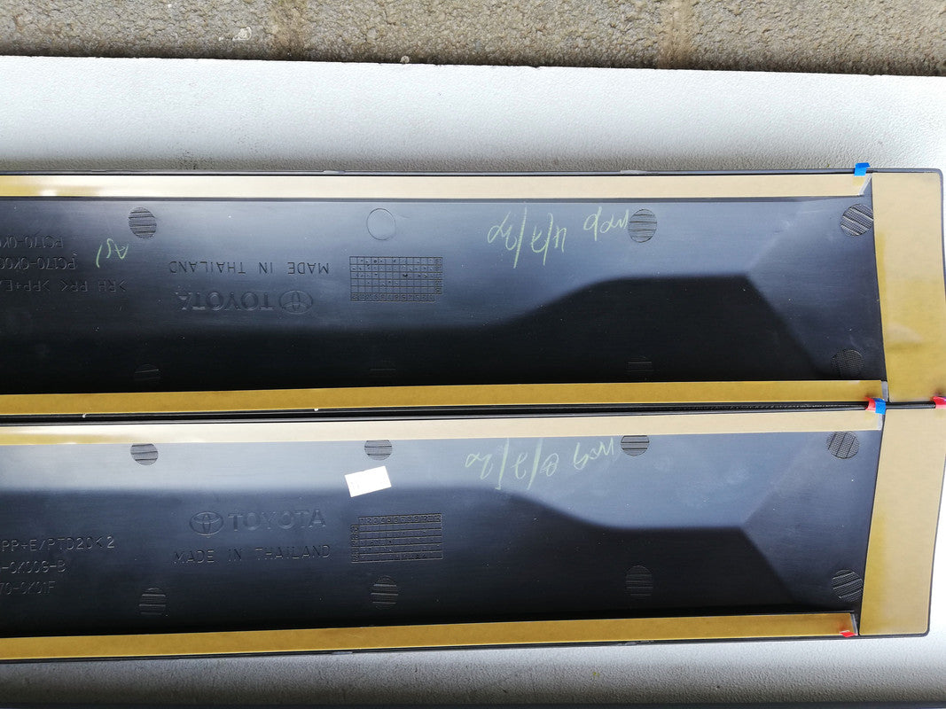 Toyota Hilux 2020, Dakar, Door Trims Complete Set Hilux Door Lower Mouldings