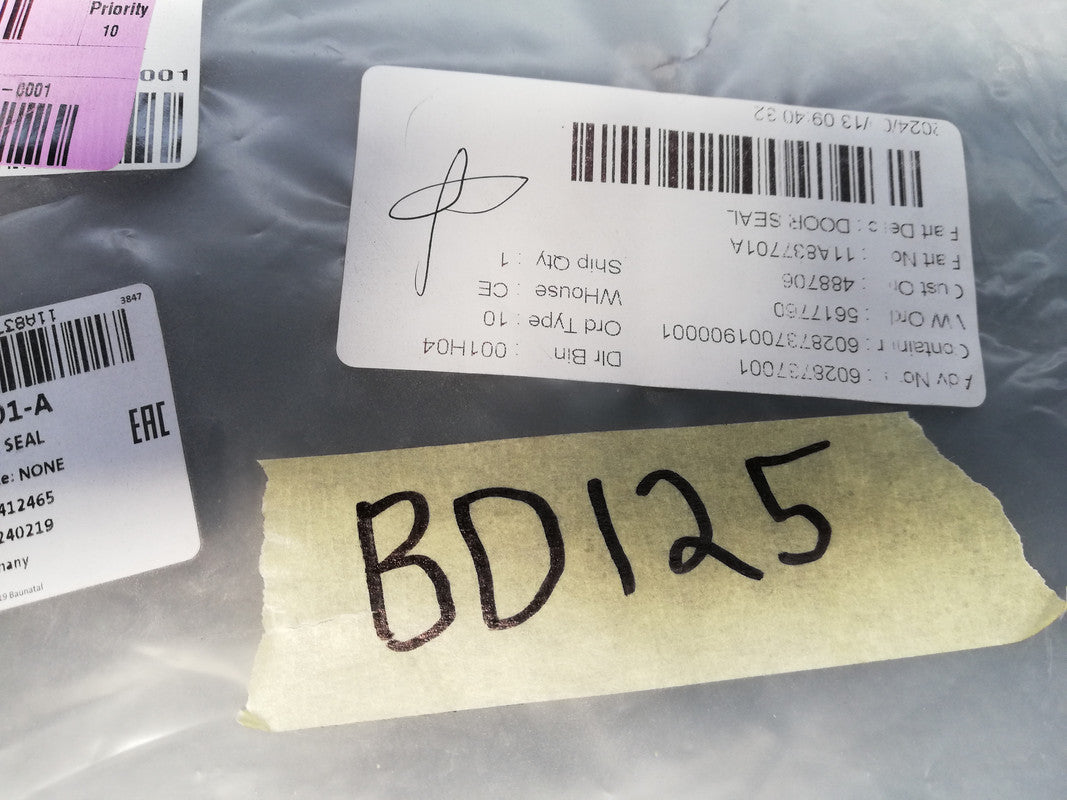 Audi A4 S4, Allroad 2024 Right Front Door Gasket / Seal / Rubber