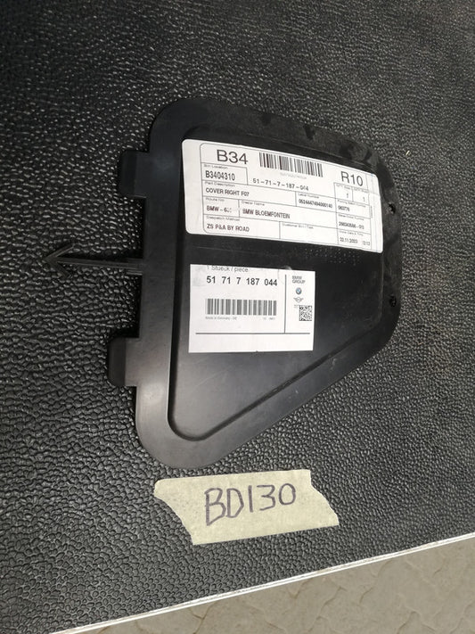 BMW 6 Series Grand F12 2012 Right Front Wheelhouse Cover