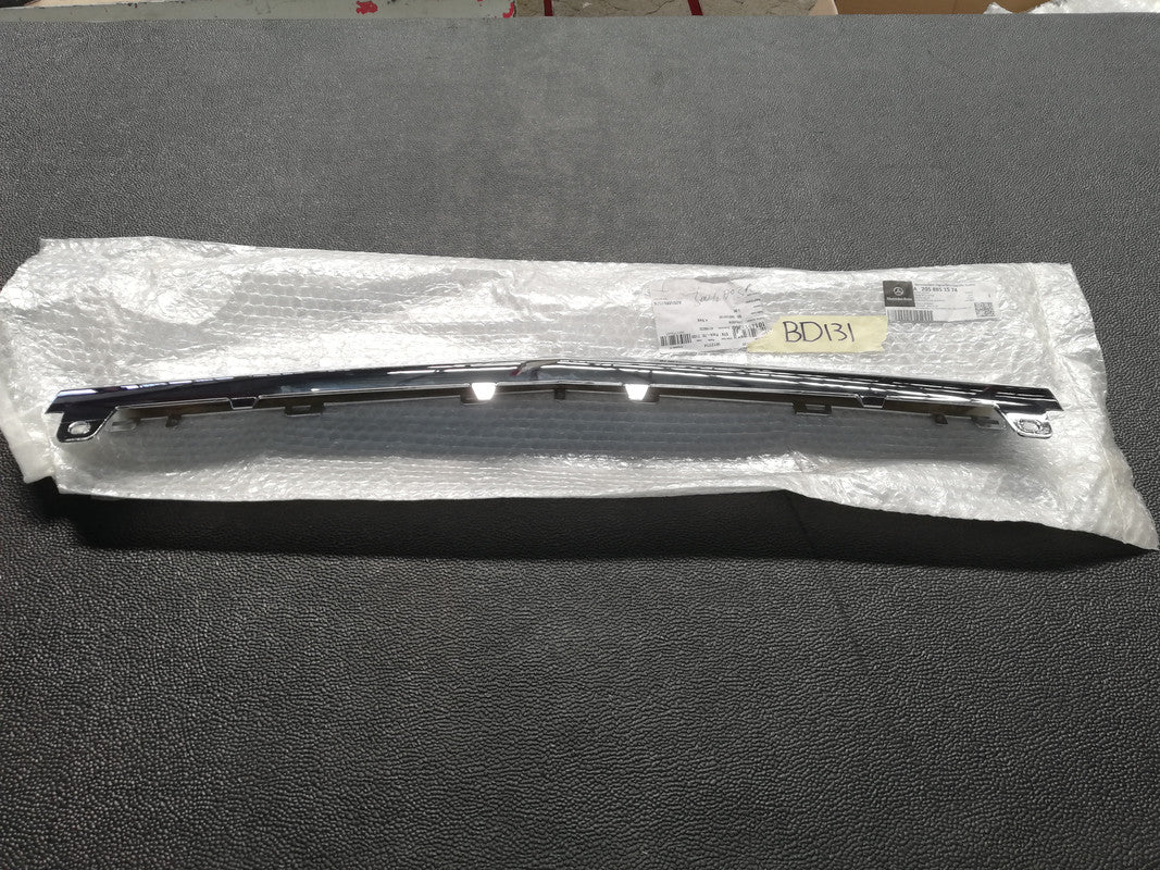 Mercedes-Benz C-Class W205 2018 Front Bumper Center Chrome Moulding