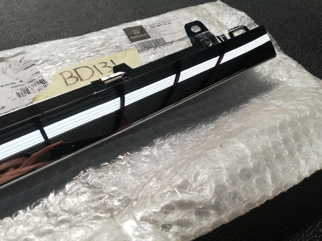 Mercedes-Benz C-Class W205 2018 Front Bumper Center Chrome Moulding