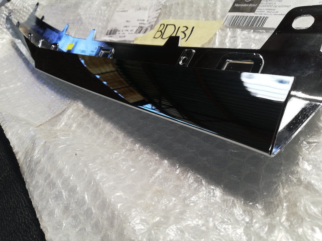 Mercedes-Benz C-Class W205 2018 Front Bumper Center Chrome Moulding