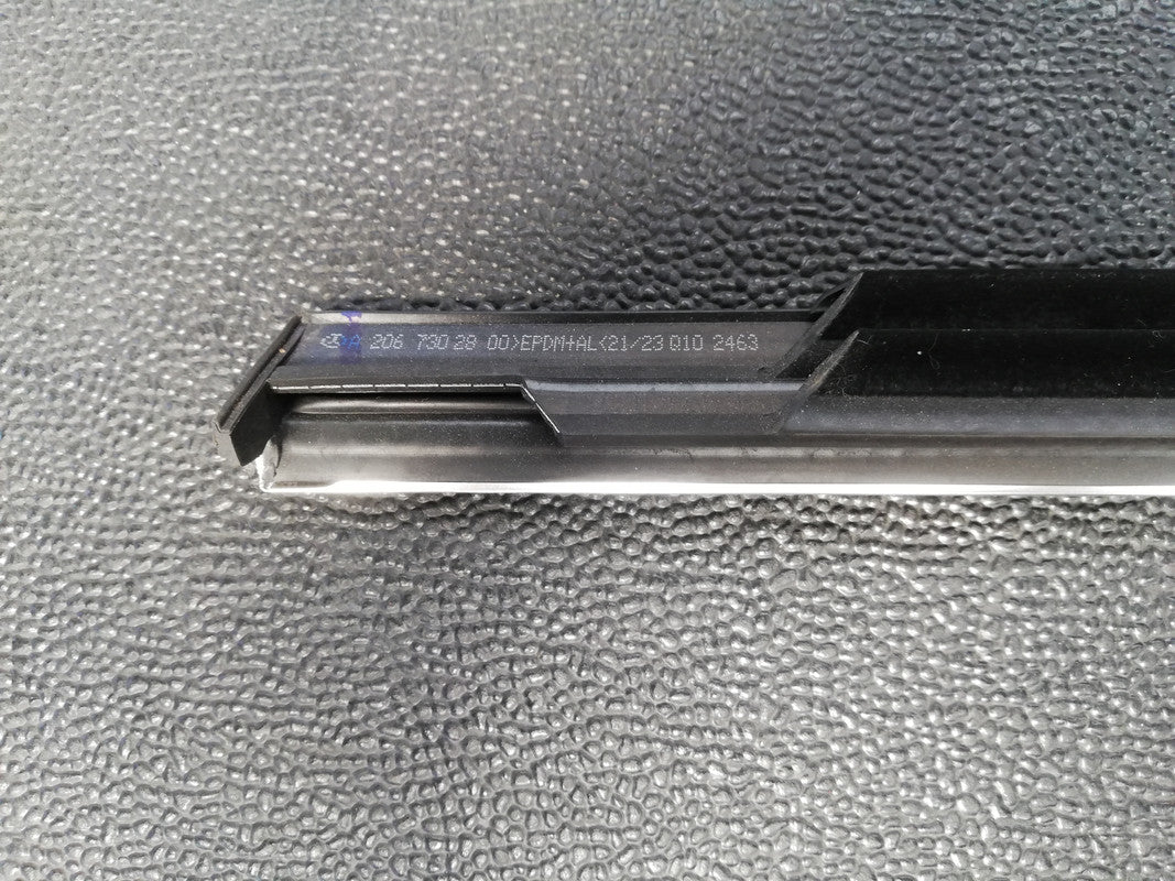 Mercedes-Benz C-Class W206 Right Rear Door Chrome Recessed Moulding