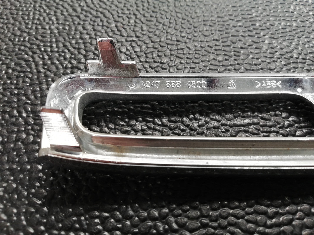 Mercedes-Benz GLA W247, 200d 2021 Left Radiator Grille Trim Chrome Moulding