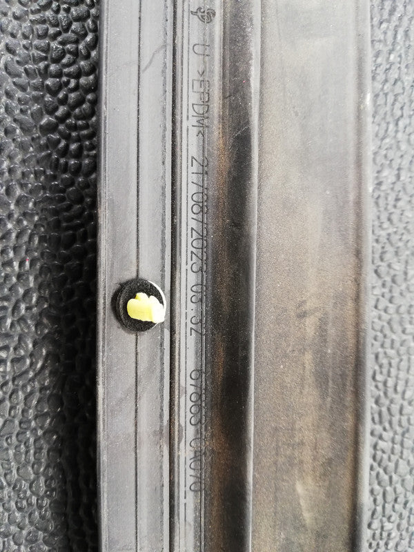 Toyota Corolla Cross Base Model 2023 Left Lower Drain Channel Rubber