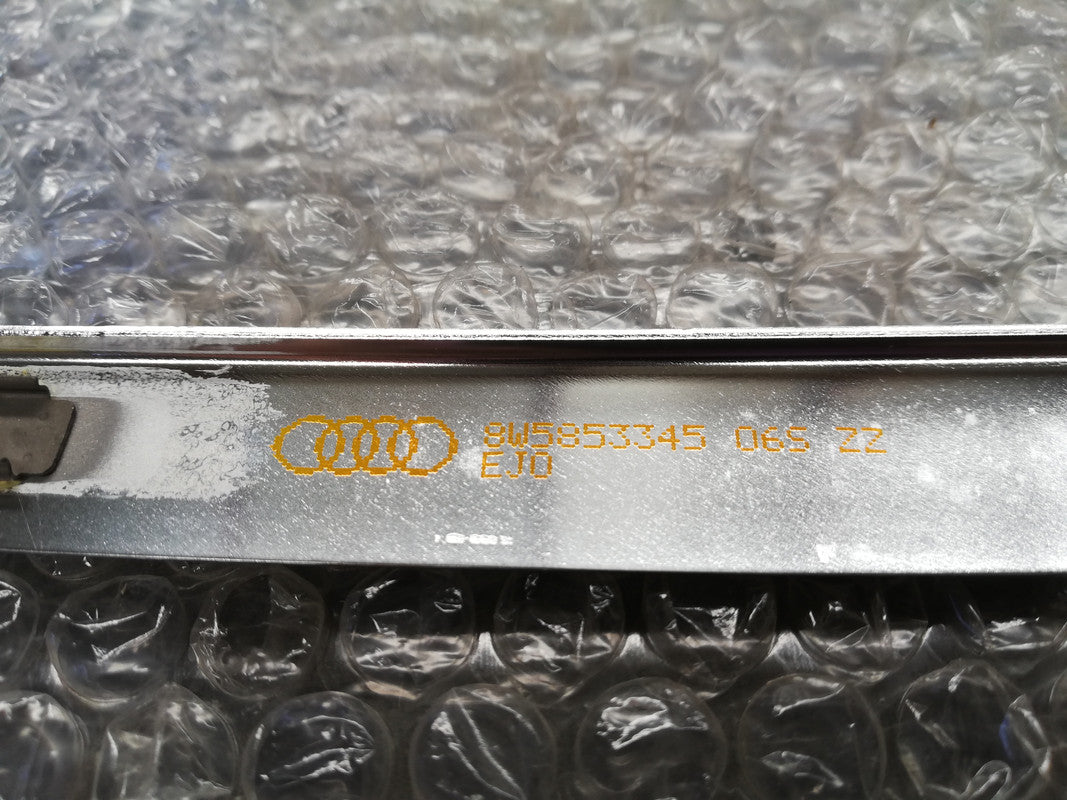 Audi A4 Base Model 2017 Left Front Window Moulding