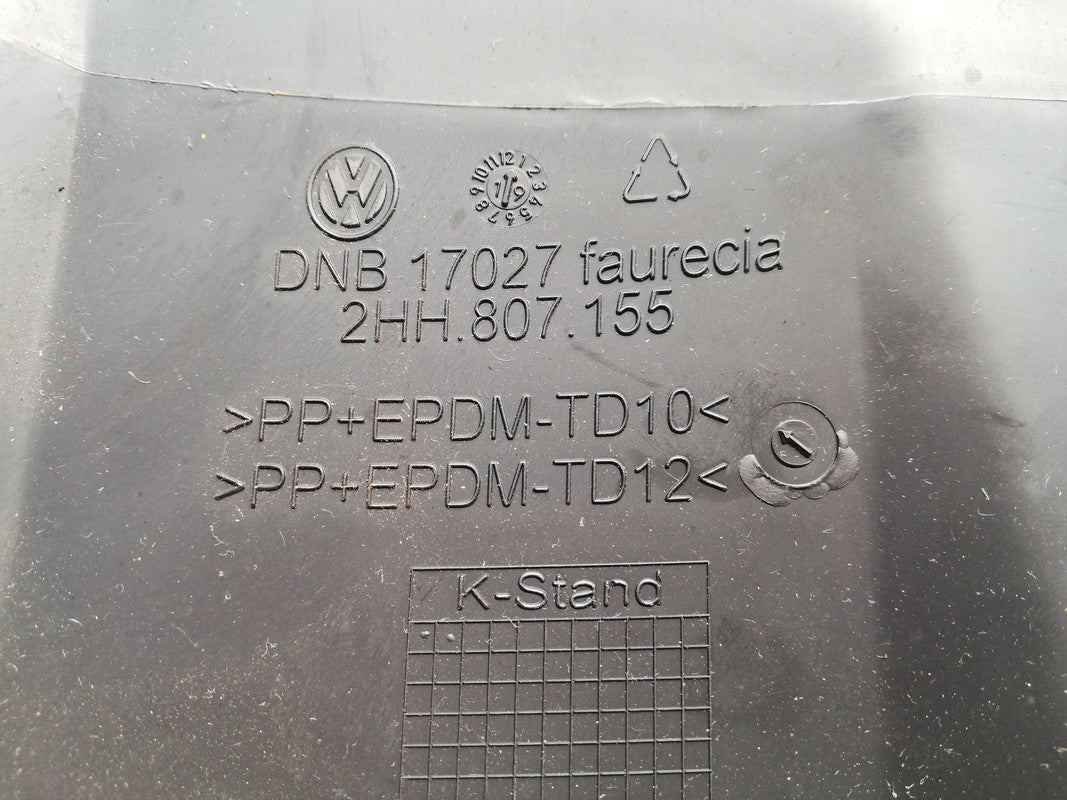 Volkswagen Amarok Double Cab 2011 Right Front Lower Bumper Cover
