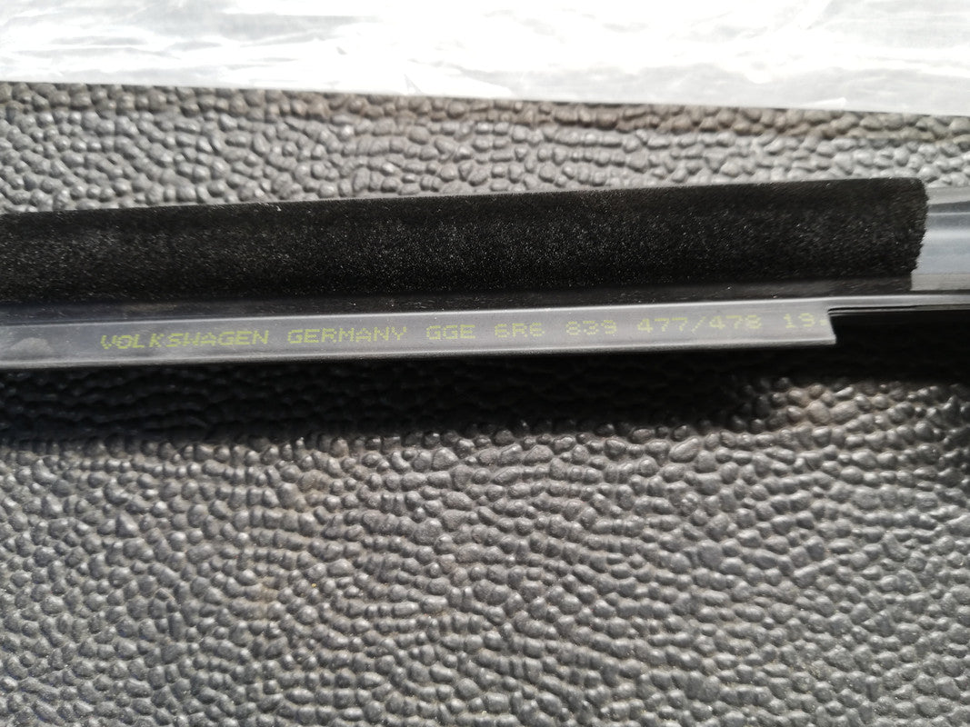 Volkswagen Polo Vivo 2022 Left Rear Door Recessed Moulding