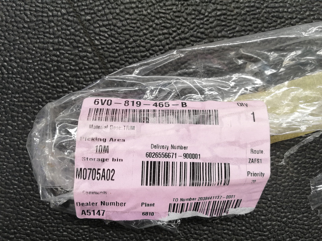 Volkswagen Polo 1.0 TSI 2020 Valance Air Vent