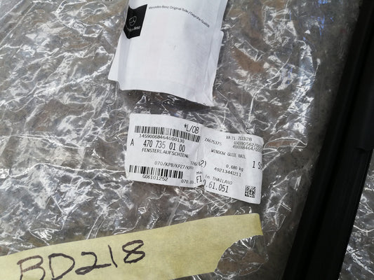 Mercedes-Benz X-Class W470, X250 D 2019 Left Rear Door Guard Rail