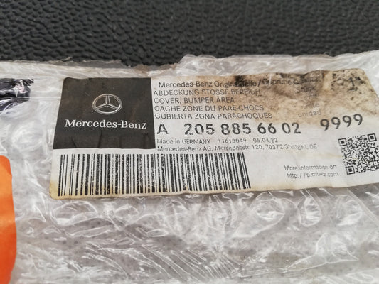 Mercedes-Benz C-Class W205, C180 - C63 AMG 2019 Right Front Bumper Outer Corner Trim