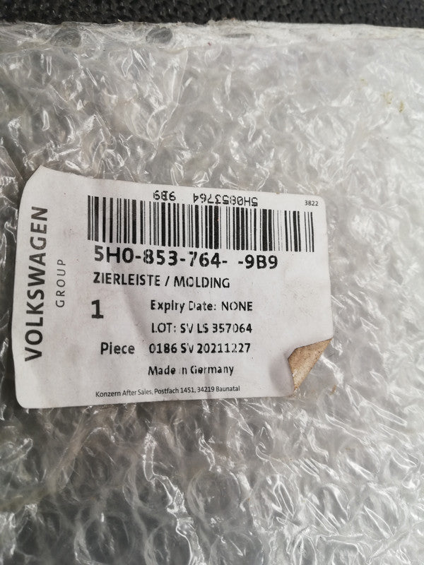 Volkswagen Golf 8 2022 Right Front Grille Moulding