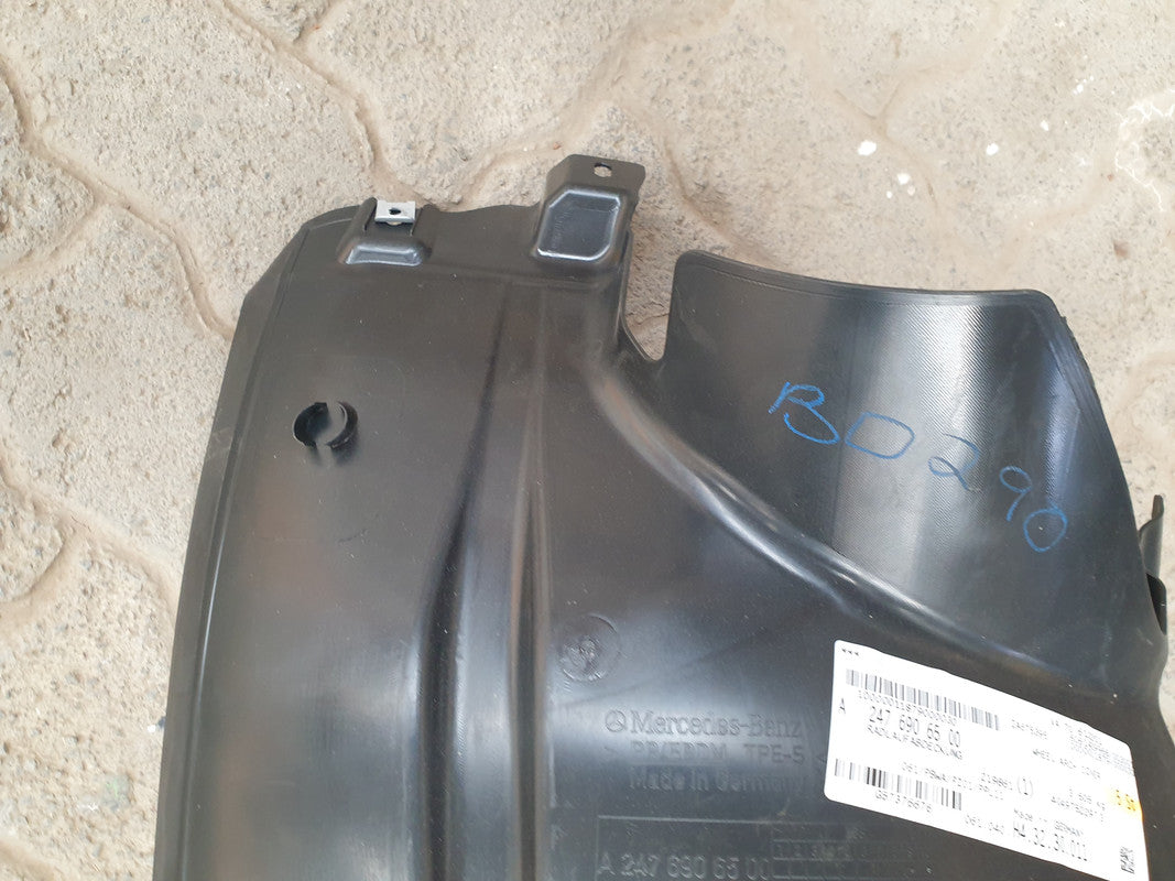 Mercedes-Benz A-Class W177 Left Front Fender Liner - Rear Section