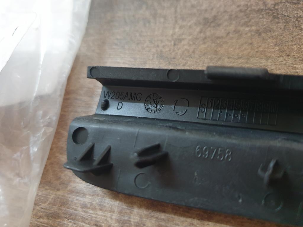 Original New Mercedes-Benz C-Class W205, C180-C250 / C200 Rear Bumper Tow Hook Eye Cover