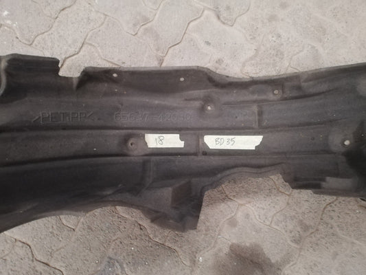 Original Used Toyota Rav 4 2019 Right Rear Wheelhouse Cover, Fender liner