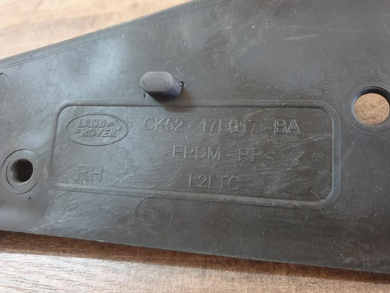 Original New Land Rover Range Rover Right Front Air Deflector Mudguard