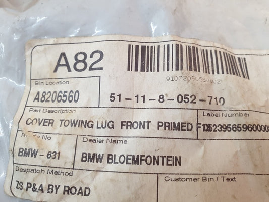 Original New BMW 6 Series F06 F12 F13 2012 Front Bumper Towing Eye Cover