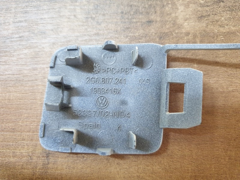 Original Used Volkswagen Polo MK6 Front Bumper Towing Eye Cover