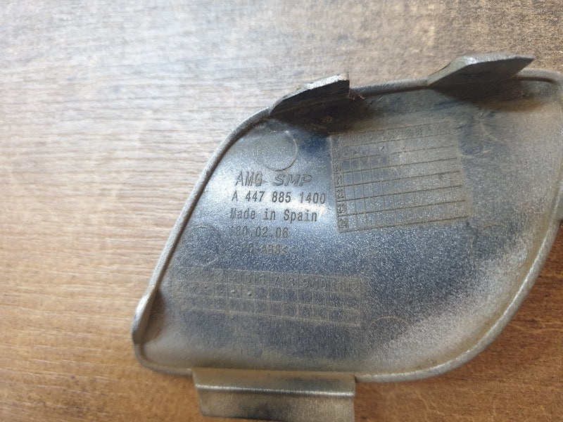 Original Used Mercedes-Benz V-Class W447 Front Bumper Towing Eye Cover