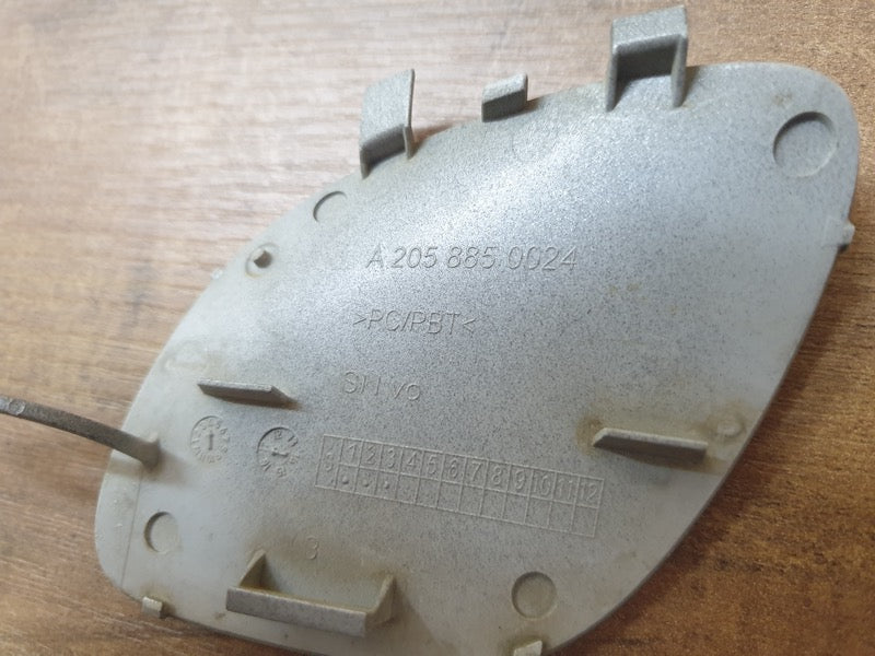 Original Used Mercedes-Benz C-Class W205 Front Bumper Towing Eye Cover