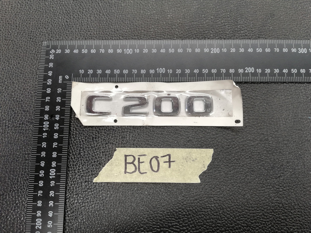 Mercedes-Benz C-Class C200 "C 200" Boot Badge