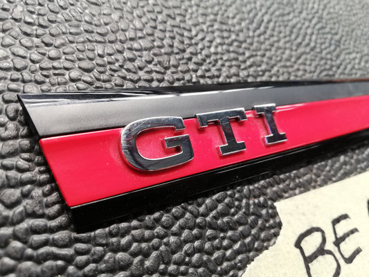 Volkswagen Golf 7 GTI 2017 Right Front Fender Badge "GTI"
