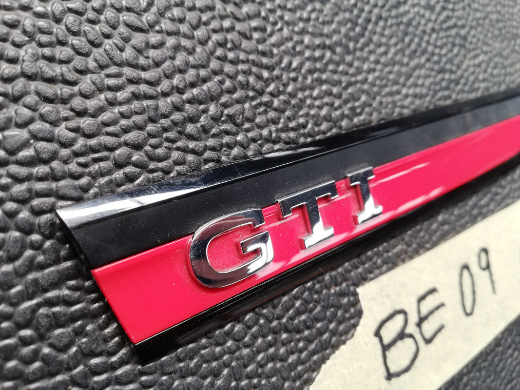 Volkswagen Golf 7 GTI 2017 Right Front Fender Badge "GTI"