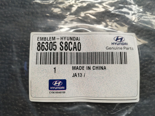 Hyundai Palisade 2.2D 2024 Tailgate Hyundai Emblem Badge