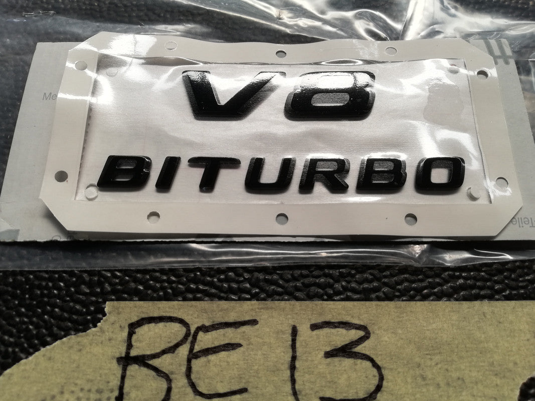Mercedes-Benz G-Class G320 - G65 AMG 2014 Side Badge "V8 TURBO"