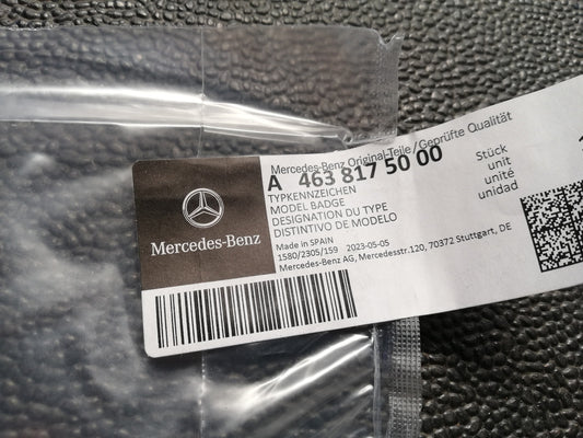 Mercedes-Benz G-Class G320 - G65 AMG 2014 Side Badge "V8 TURBO"