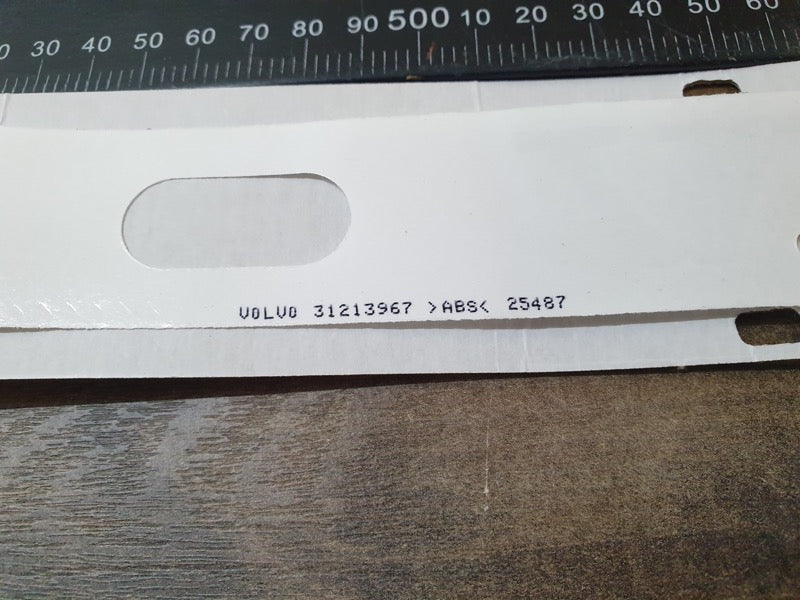 Original New Volvo Boot Lid 'VOLVO' Badge