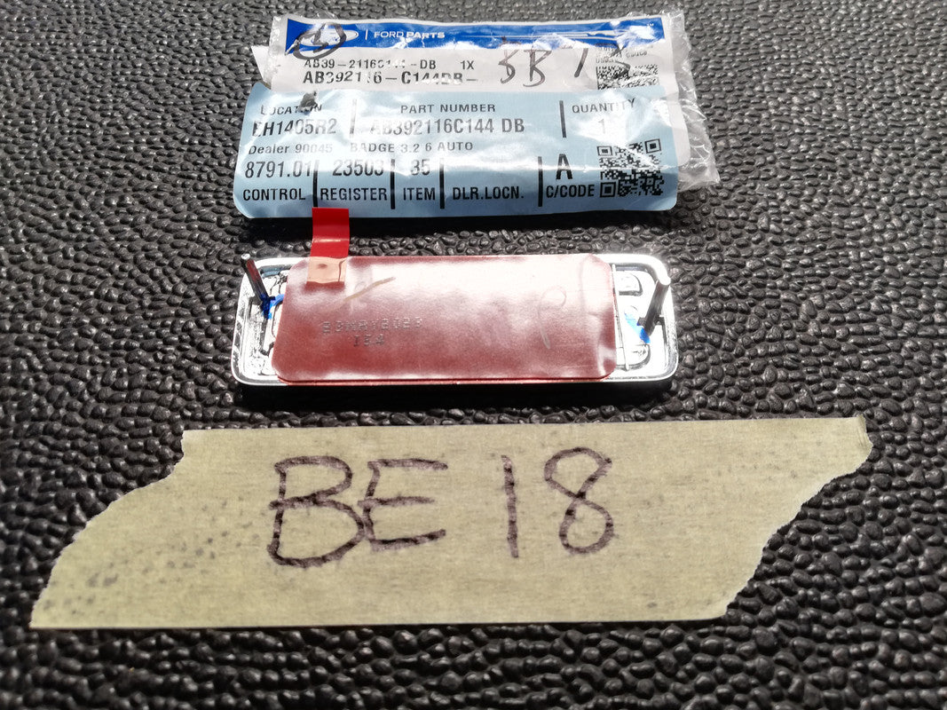 Ford Ranger 3.2TDCI 2019 Right Front Fender Badge "3.2 TURBO"